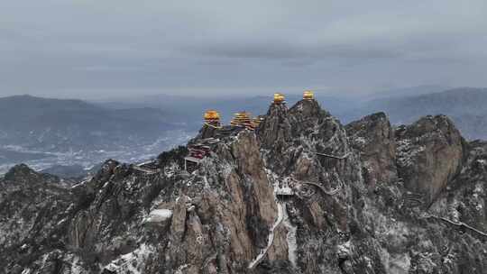 洛阳老君山航拍