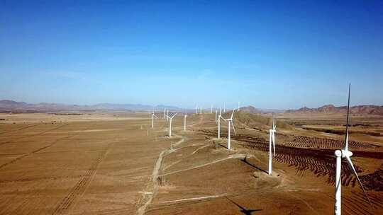 内蒙古风力发电场