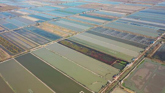 安徽省马鞍山市丹阳湖农场航拍