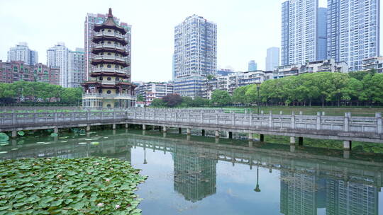 武汉汉口宝岛公园风景