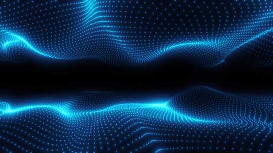 科技感线条网格特效