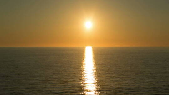 马略卡岛的海上日落