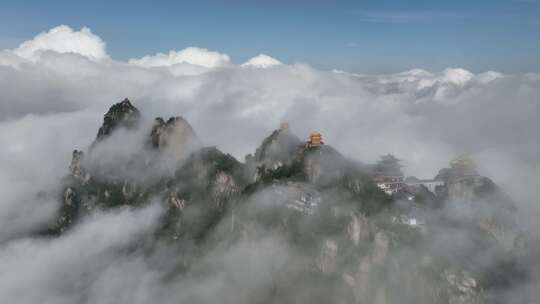 洛阳老君山云海