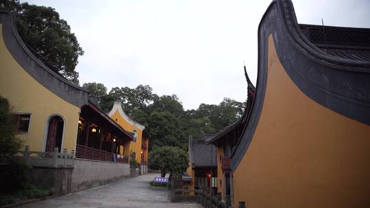 杭州千年古刹灵隐寺建筑