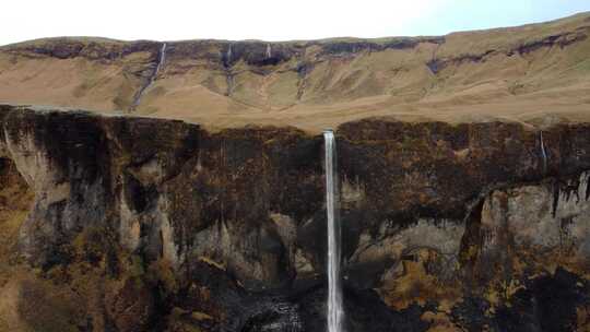 4k航拍冰岛foss a siou瀑布