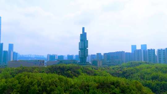 绿色生态城市 贵阳观山湖 航拍