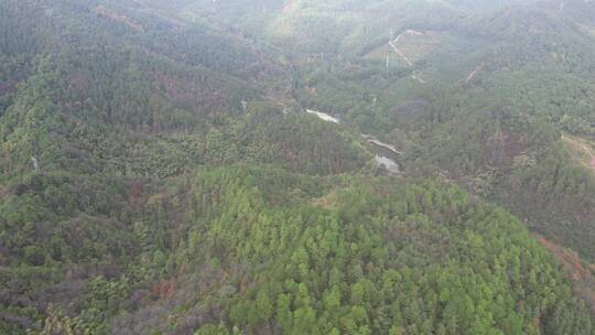 祖国壮丽山河丘陵山川航拍