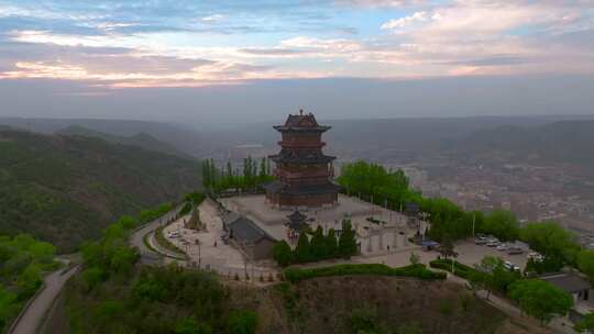 环县西山文昌阁景区