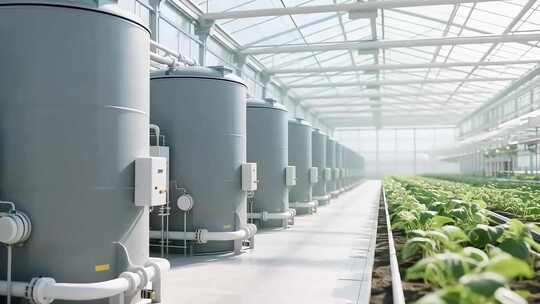 温室大棚内的农业蔬菜种植研发种植基地合集