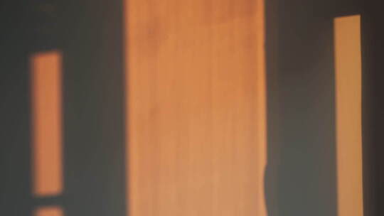 落日窗户光影延时时间流逝8K