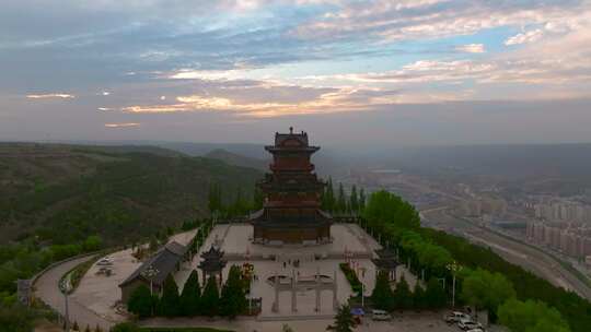 环县西山文昌阁景区