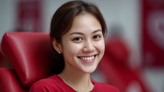 自信笑容展现健康牙齿魅力