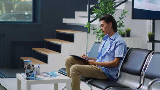 亚洲患者填写检查表