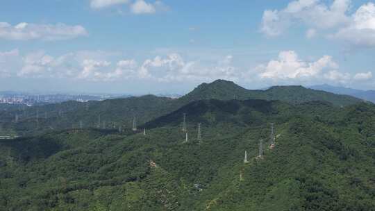 深圳银湖山郊野公园航拍