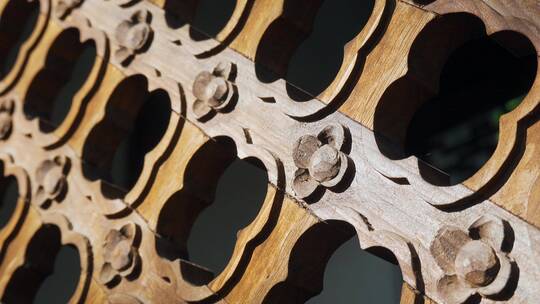 花窗视频云南大理巍山古城明清时期古建筑