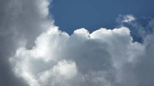 四川凉山州蓝天白云空镜