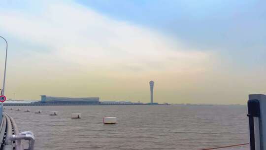 上海吴淞口国际邮轮港欢迎您视频素材模板下载