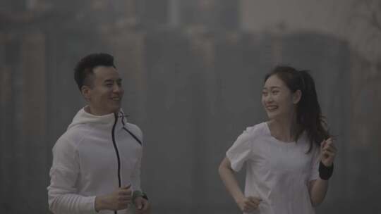 晨跑 运动 健康跑步 跑步运动 青春活力