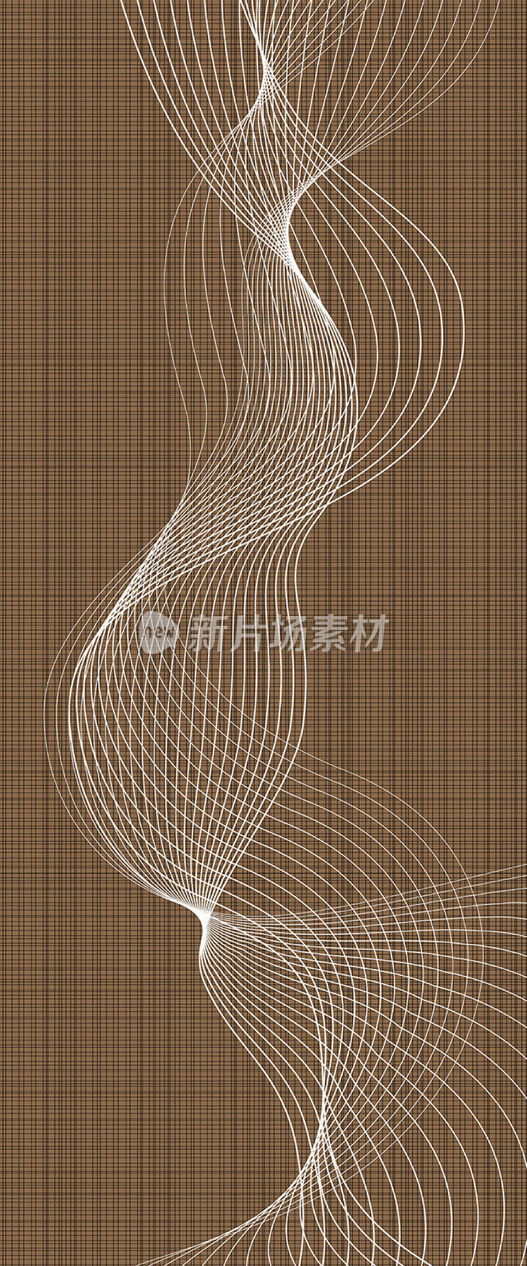 格子飘带线条高清素材