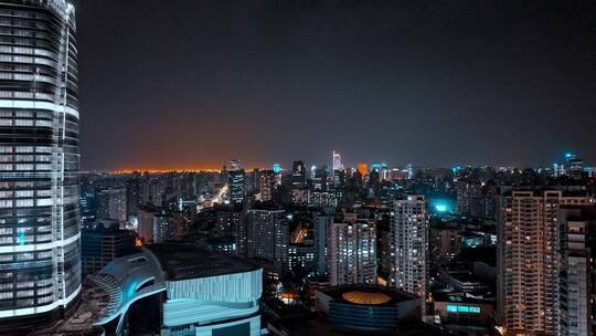 上海实业大厦夜景