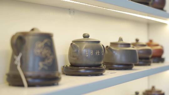 茶壶 茶具 坭兴陶视频素材模板下载