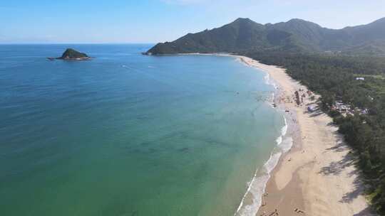 西冲湾  西涌海滩 大鹏 大鹏半岛