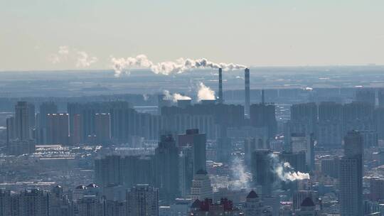 哈尔滨城市建筑航拍