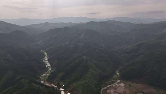 湘西青山天空航拍