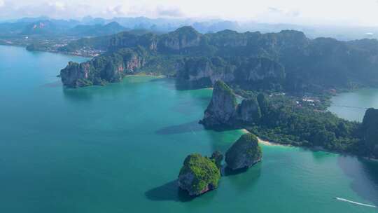 海滩全景