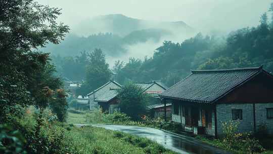 清明节雨水下雨天梅雨