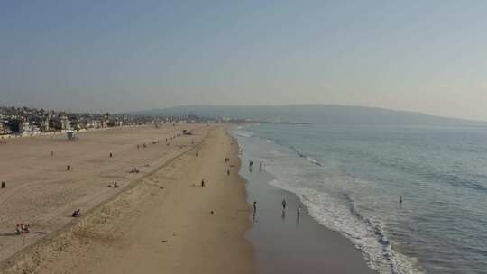 加州，洛杉矶，海滩，海洋