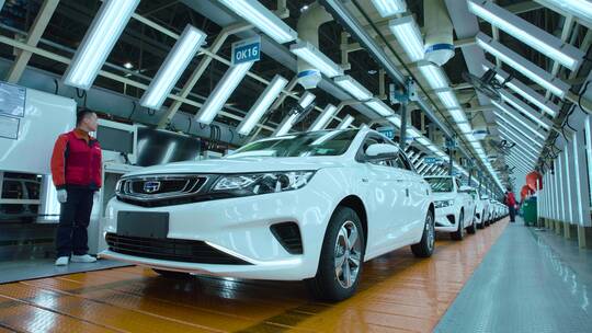 新能源汽车 国产汽车 汽车制造 汽车生产线