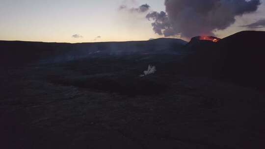 火山，喷发，熔岩，沸腾