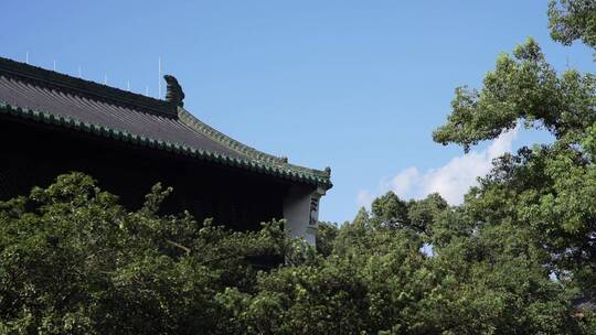 杭州西湖景区文澜阁风景