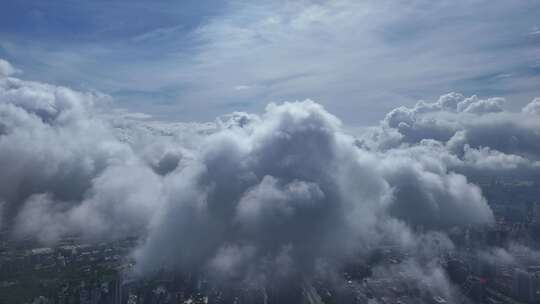 深圳城市云端航拍