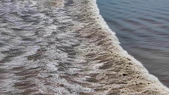 钱塘江大潮 大潮 潮水 波涛汹涌 潮头