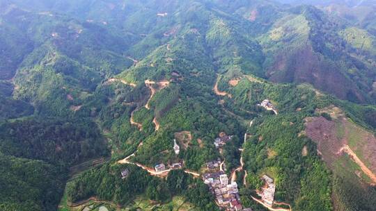 乡村风景和建筑