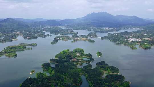 水库自然风光千岛湖