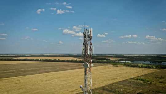 电信GSM 5G和4G塔顶的技术