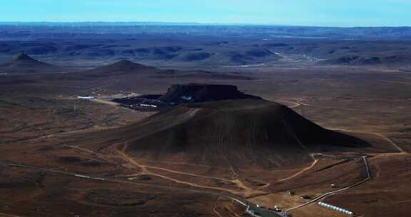 乌兰察布草原火山群航拍