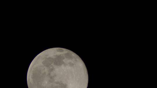 4k长焦1600实拍月亮月球素材