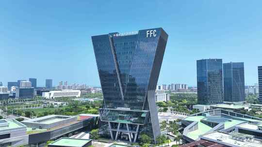 福建省大数据集团航拍福州未来中心FFC