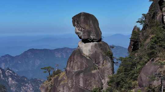 航拍江西上饶三清山