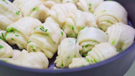 中国传统面食花卷