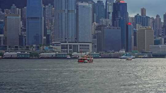 【正版素材】香港维多利亚港