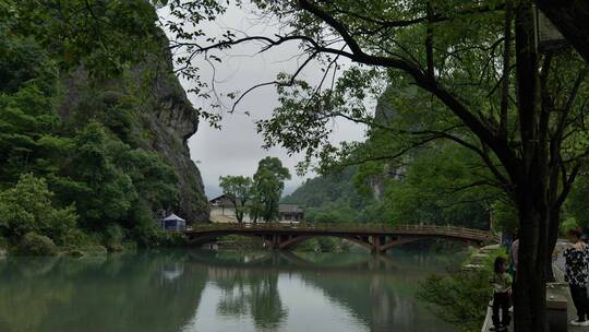 浙江温州楠溪江景区石门台