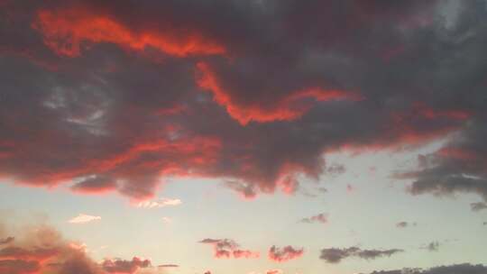 唯美日出日落朝霞晚霞延时