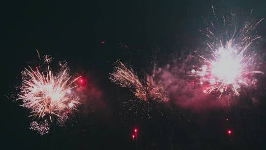 烟花 除夕 春节 新年 花火 4K