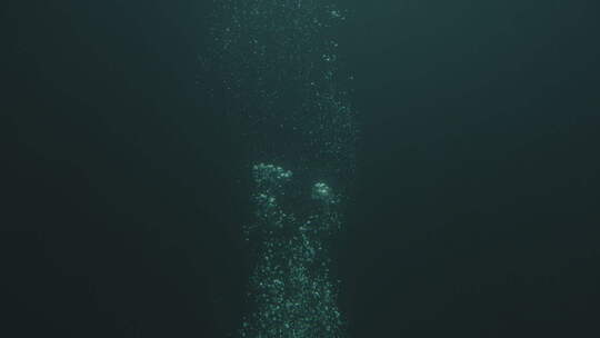 实拍写实海底气泡03视频素材模板下载