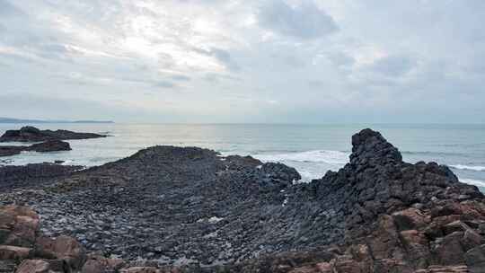 福建漳州滨海火山国家地质公园古火山口